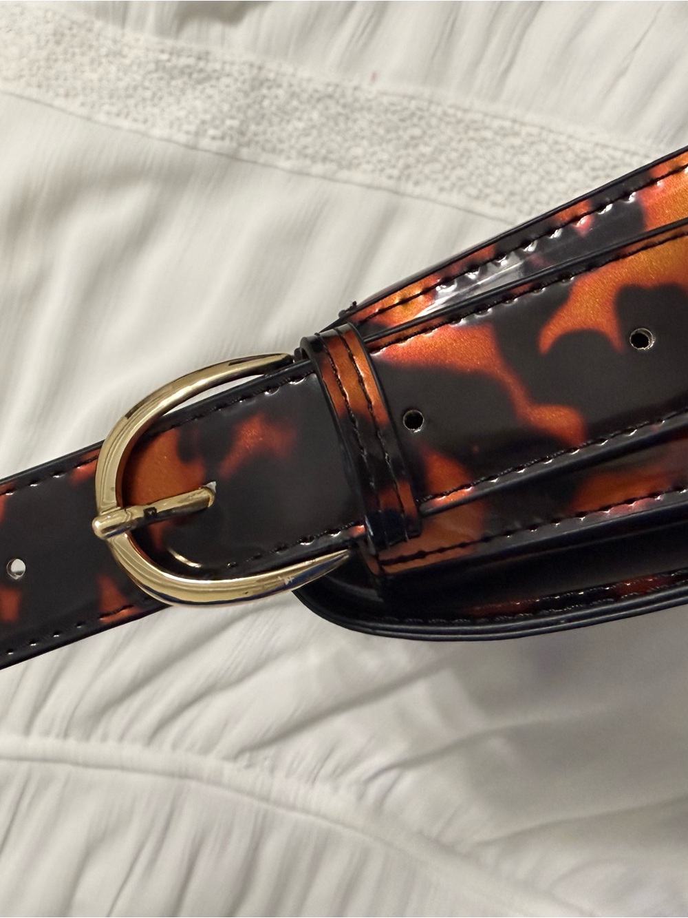Crossbody Tortoise Shell Purse Bag On 34th Jacqy NWT - Picture 6 of 8